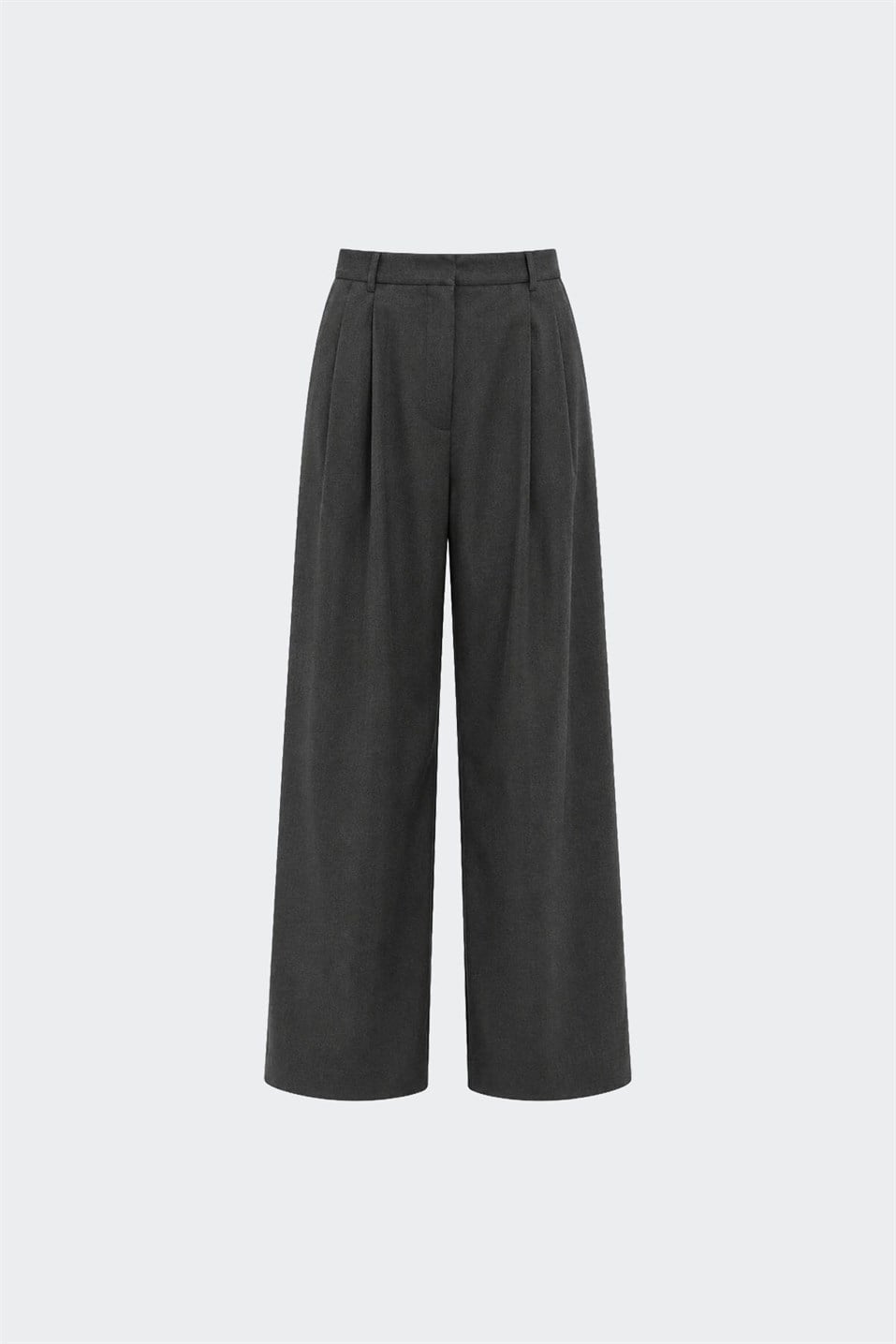 Füme Lina Pileli Pantolon