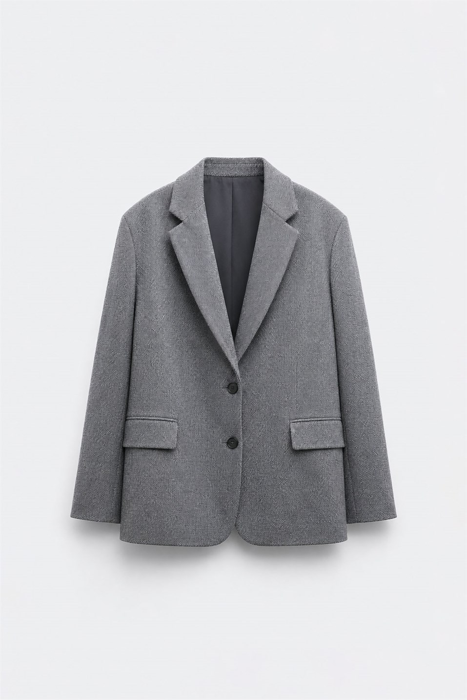 Masculine Wool Blazer