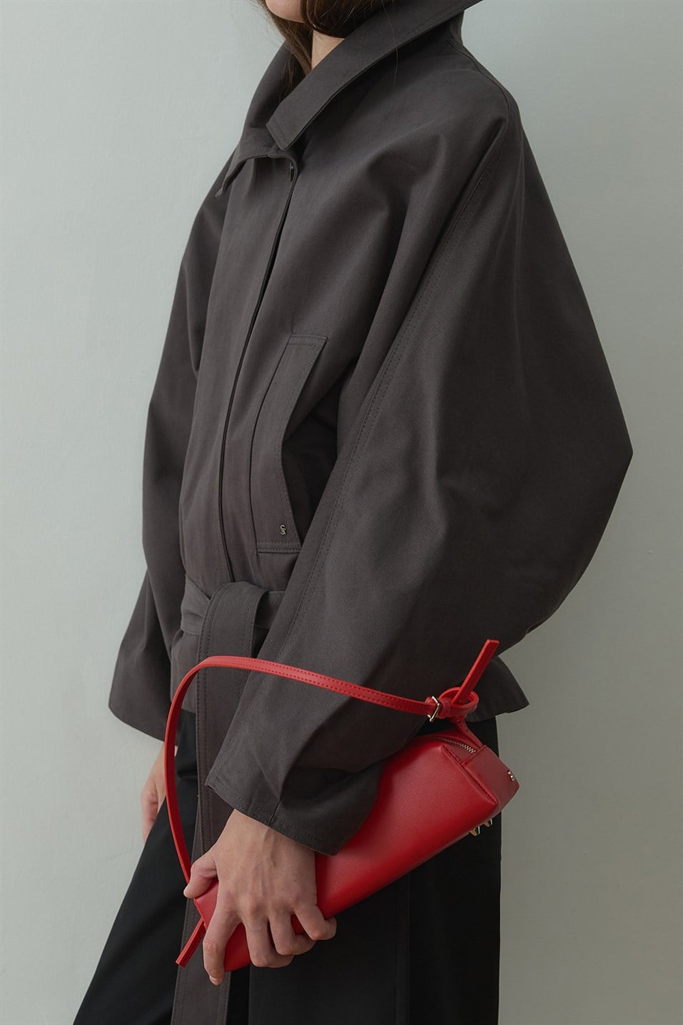 Millie Batwing Sleeve Trench Coat