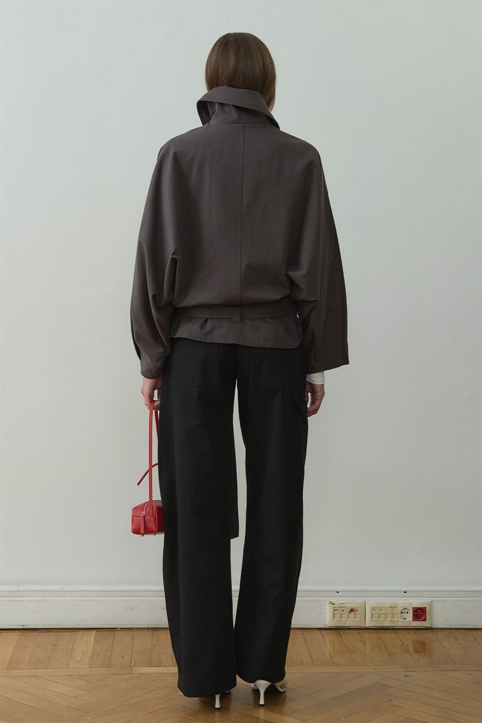 Millie Batwing Sleeve Trench Coat