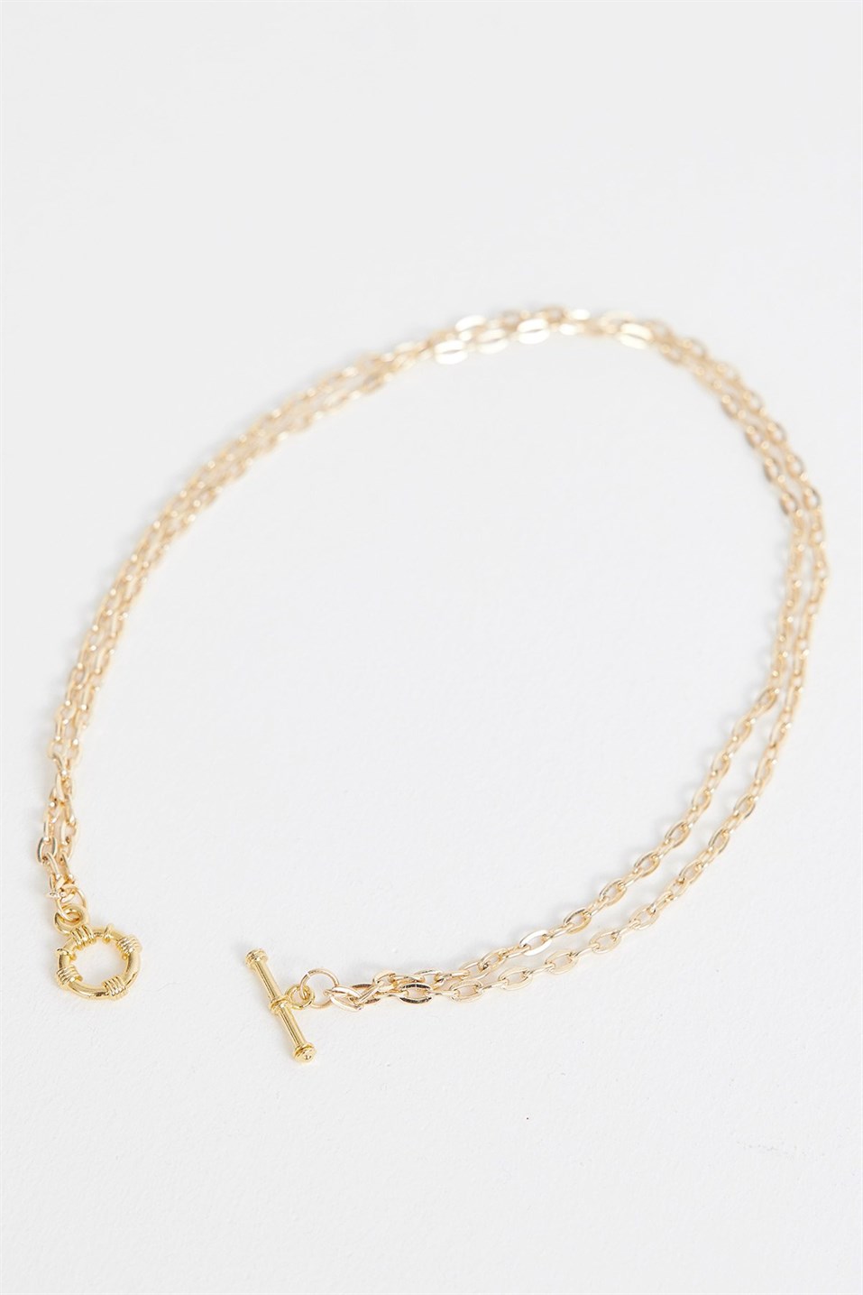 Gold Snow Necklace
