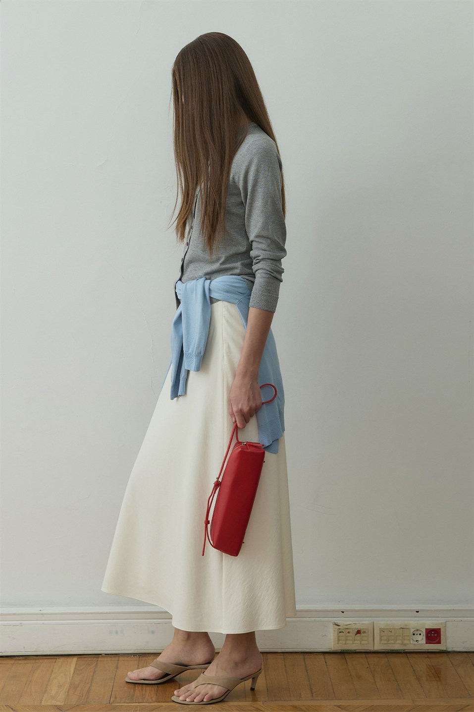 Gri Arya Triko Hırka