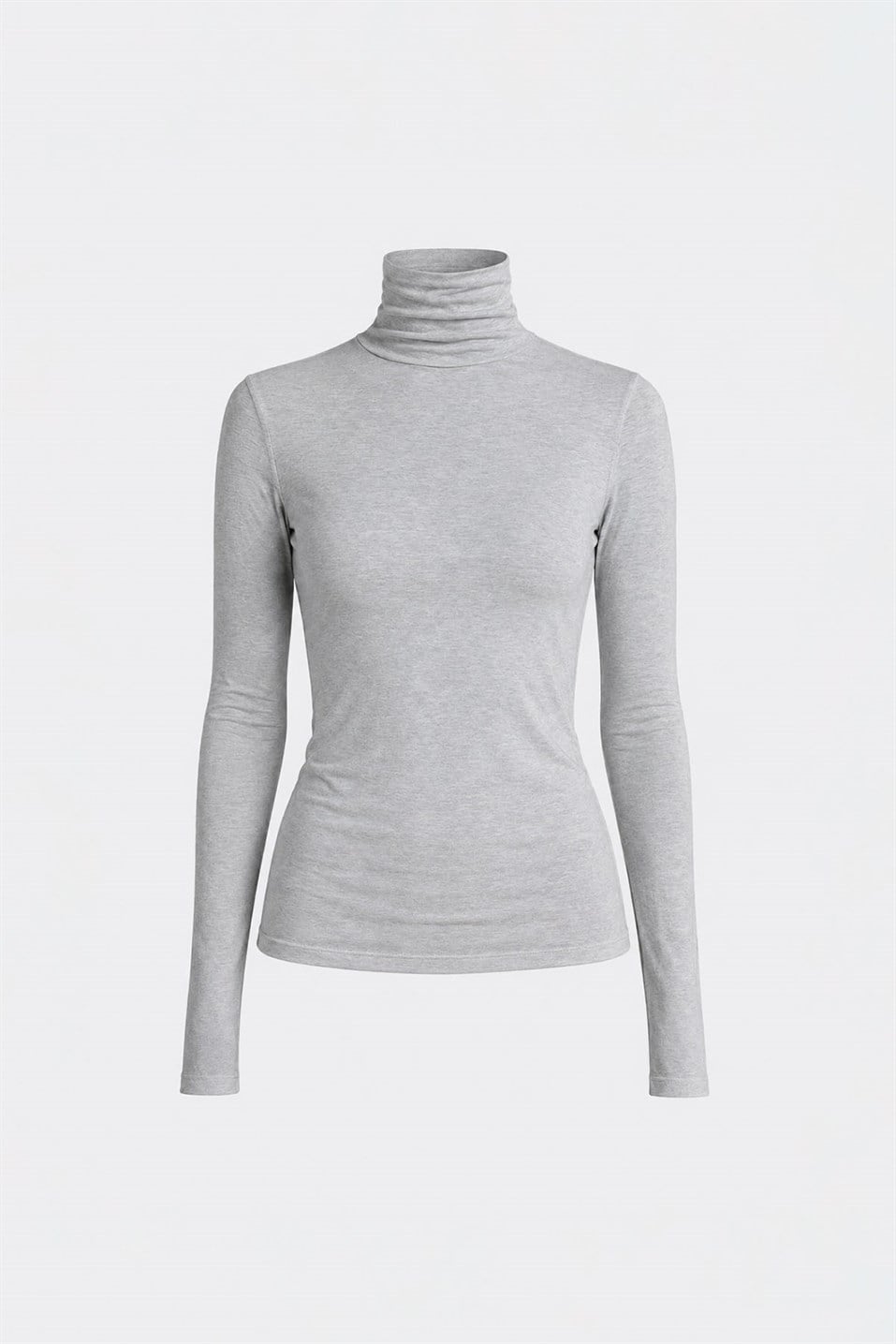 High-Neck Tencel Top