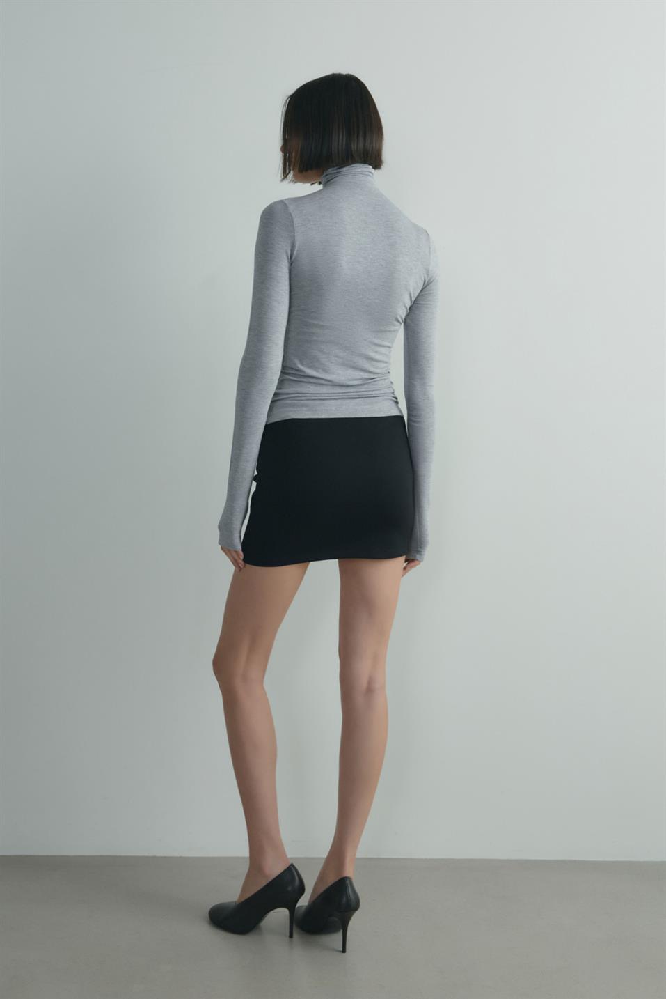 Gri Boğazlı Tensel Body