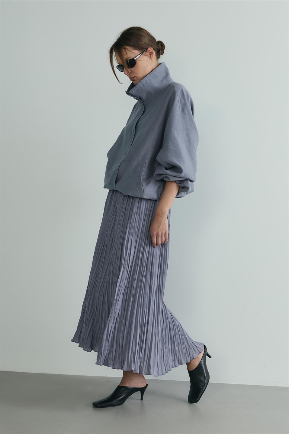 Donette Pleated Skirt