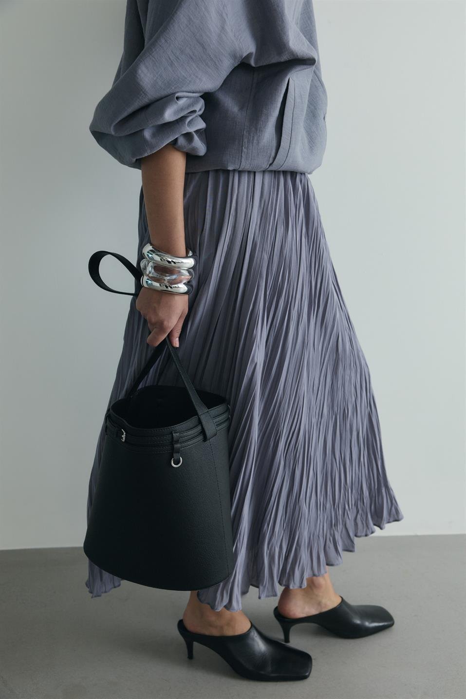 Donette Pleated Skirt