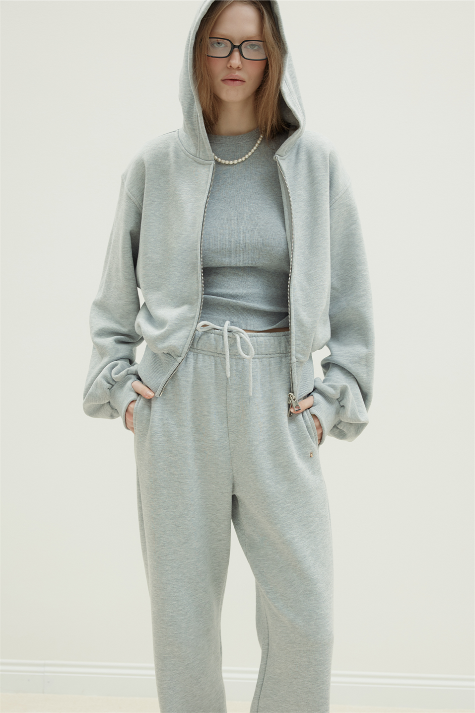 Mila Oversize Zip Cardigan