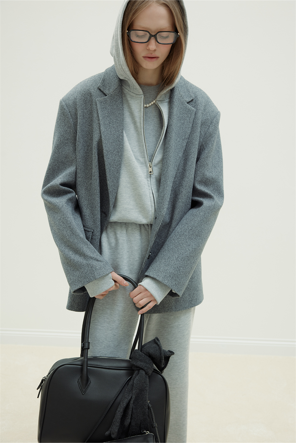 Mila Oversize Zip Cardigan