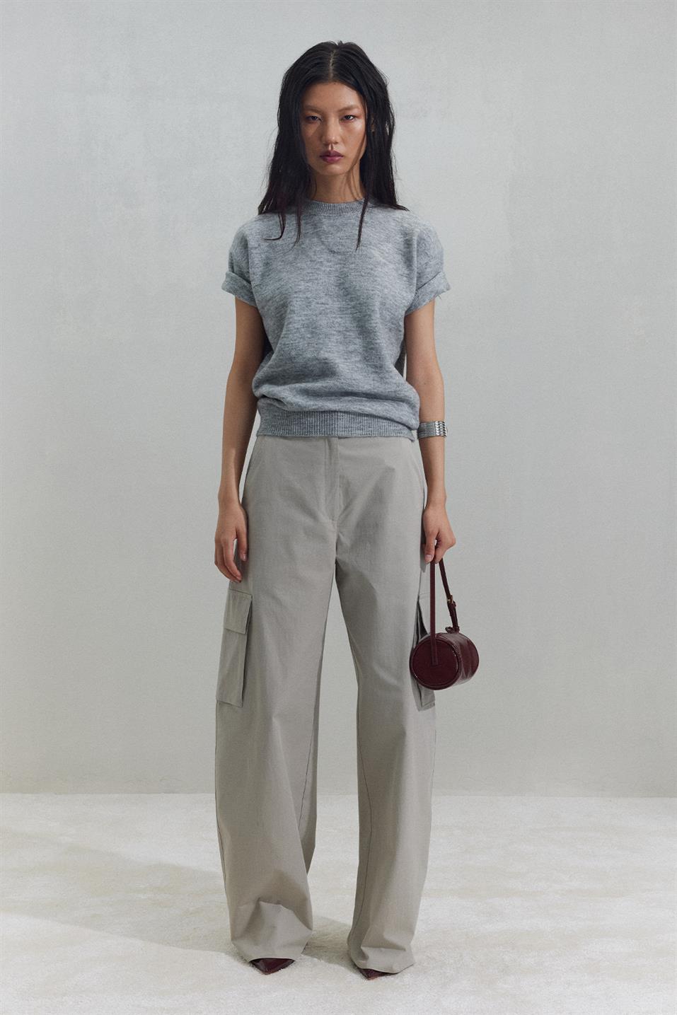 Robe Short-Sleeved Sweater