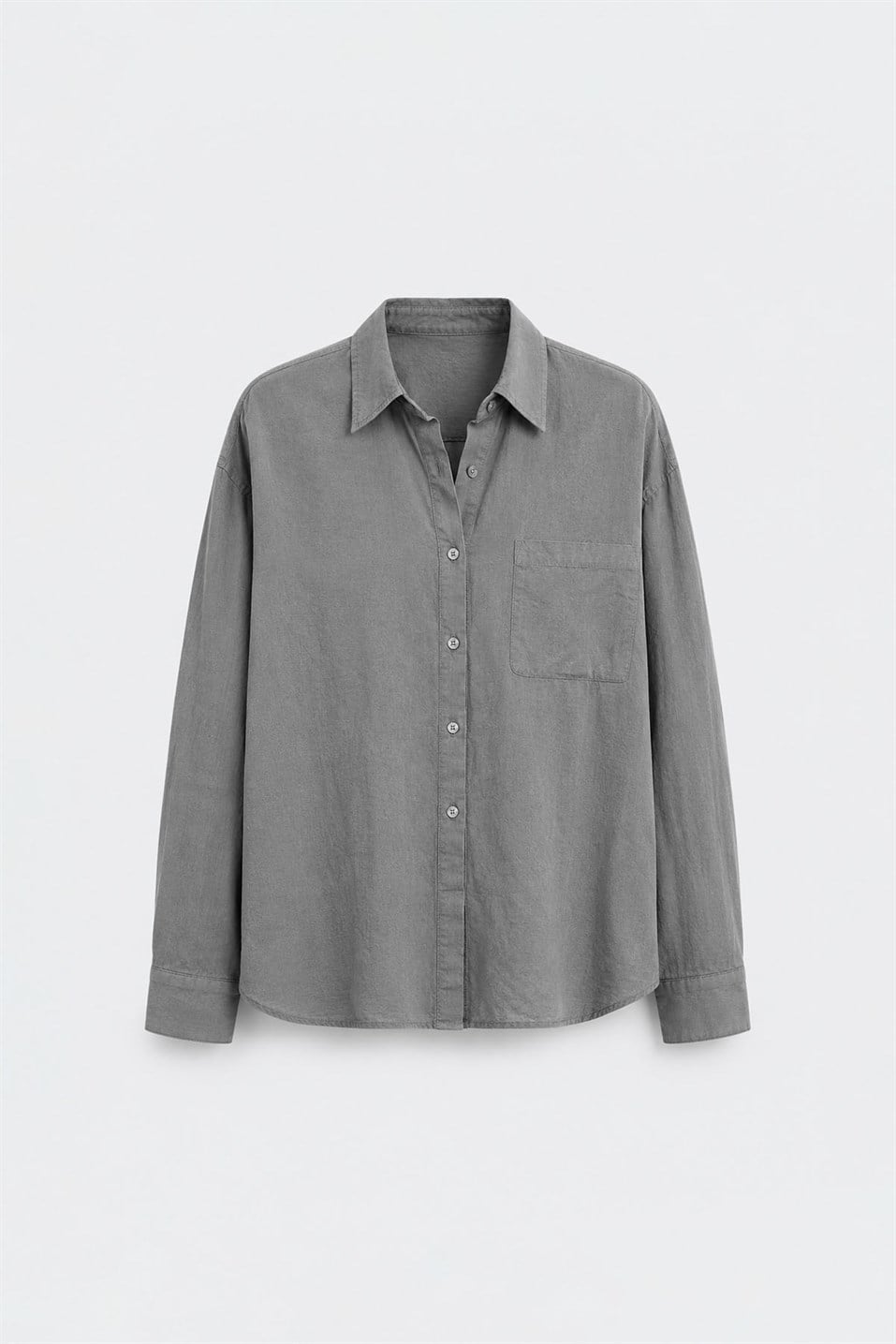 Serin Oversized Linen Shirt