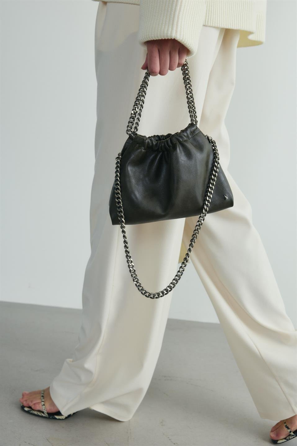 Giorgia Chain Leather Bag