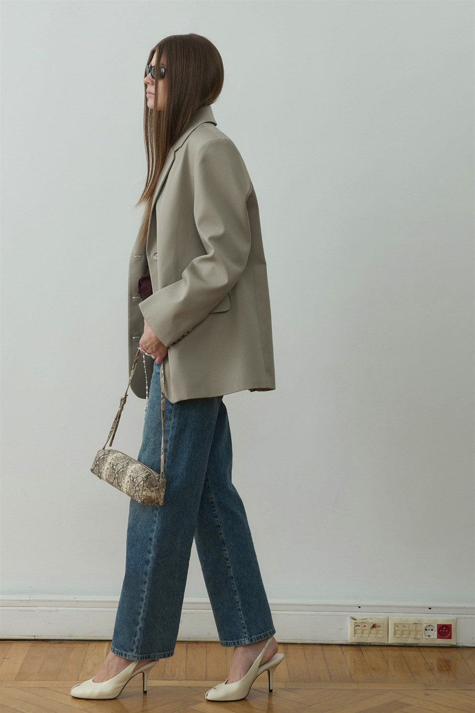 Haki Harlan Blazer Ceket