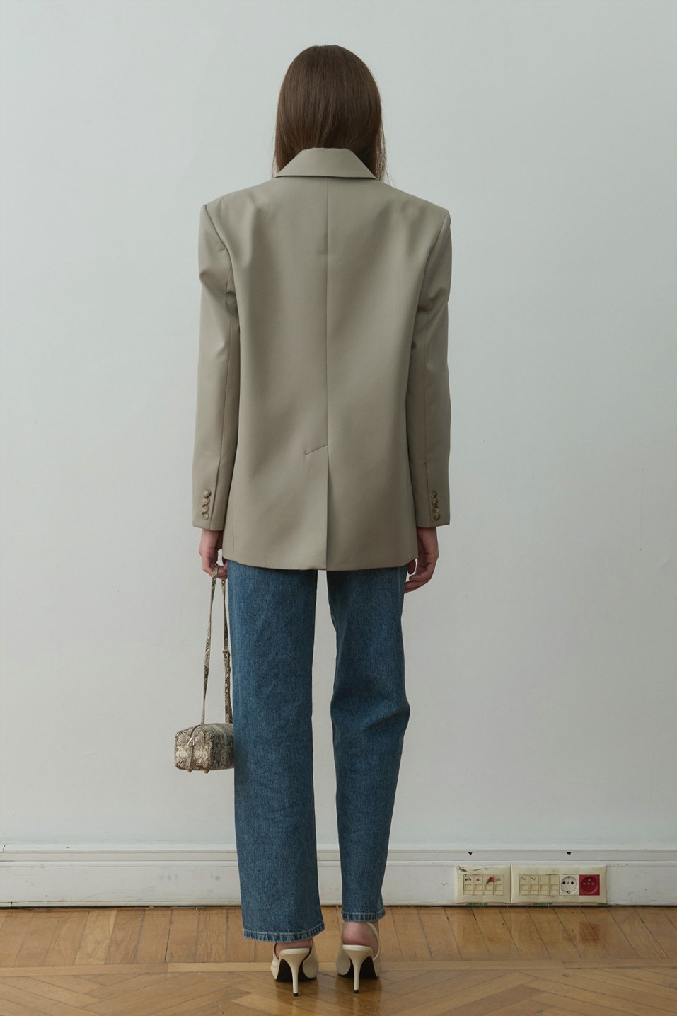 Haki Harlan Blazer Ceket