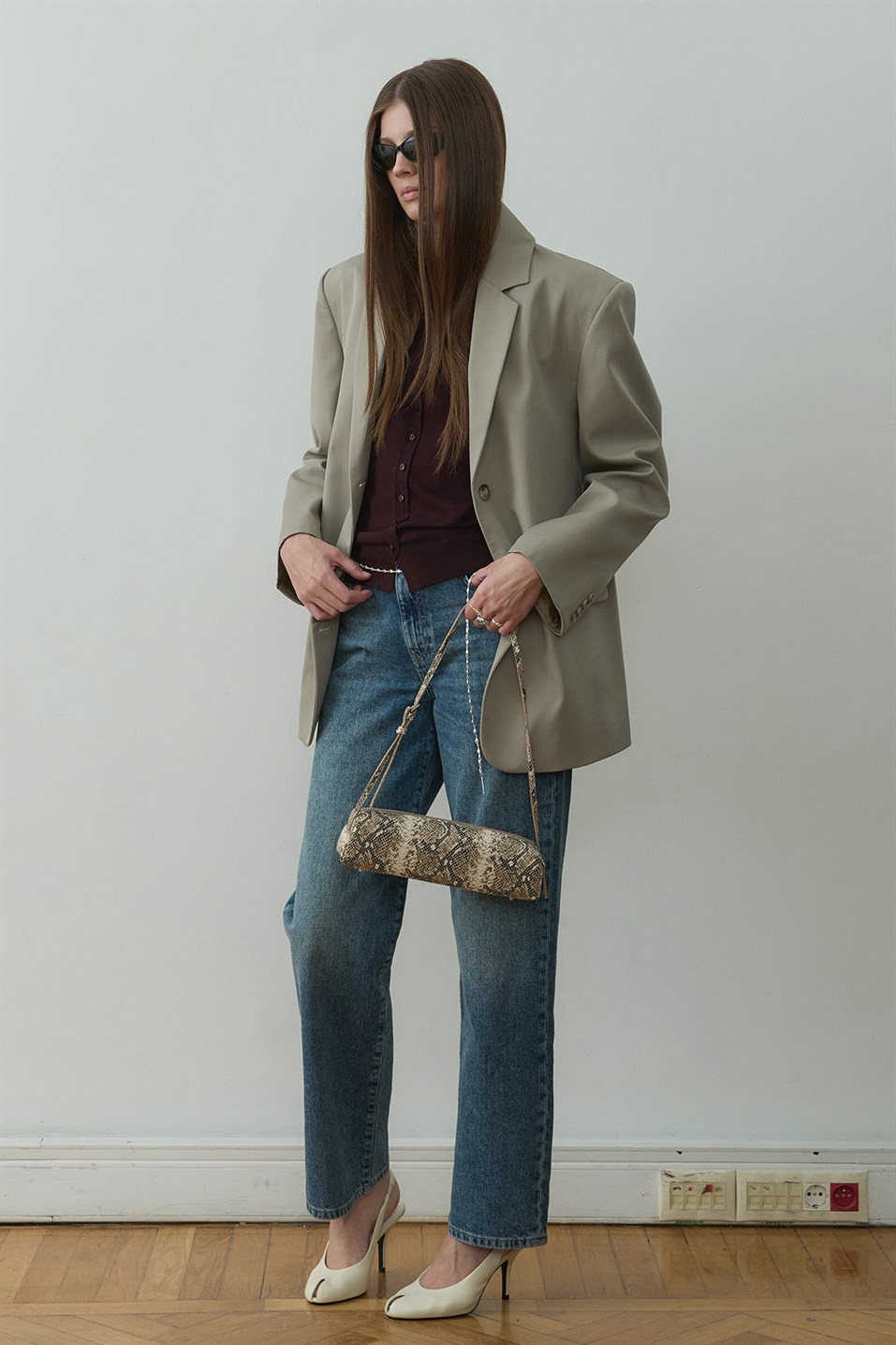 Haki Harlan Blazer Ceket