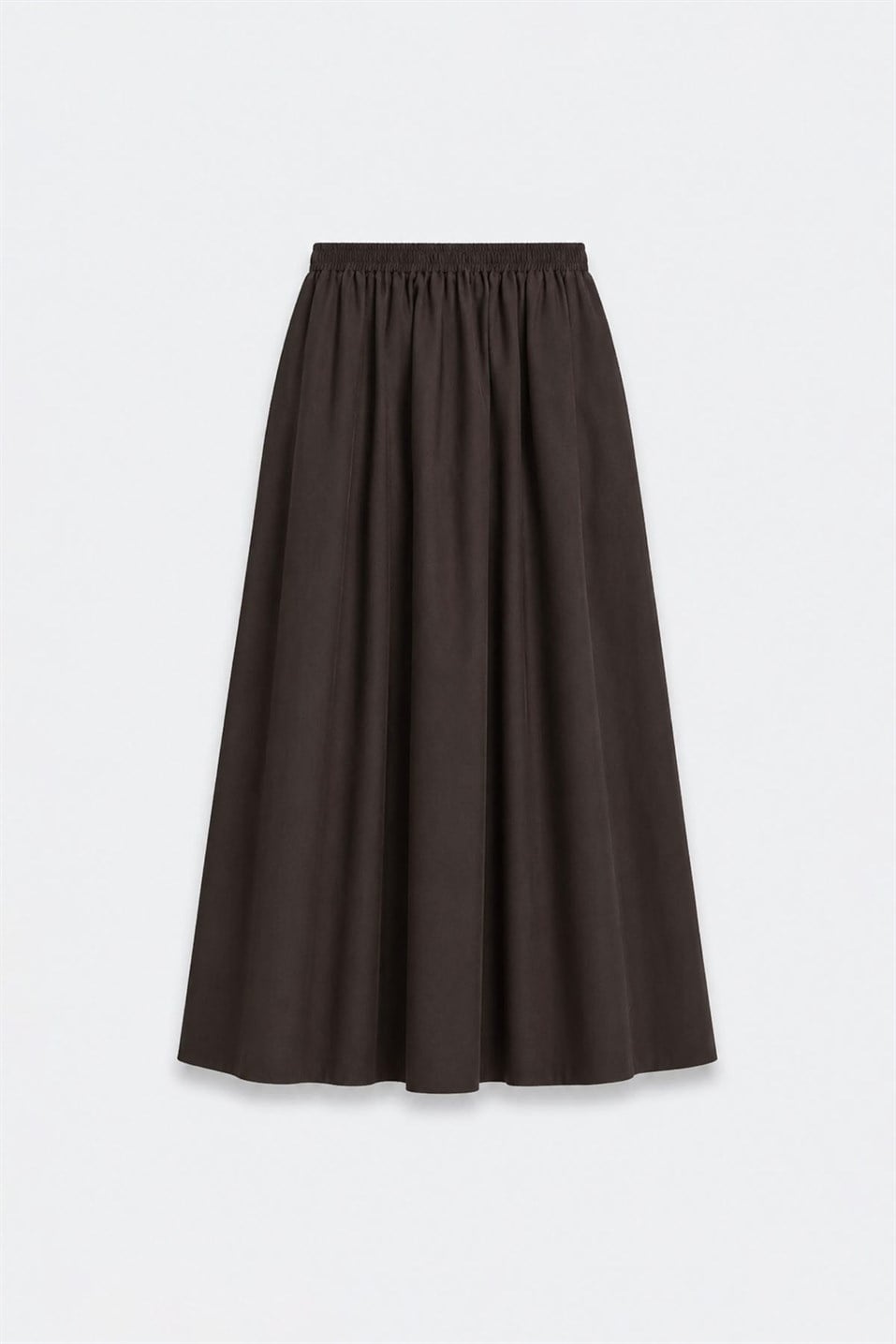 Day Poplin Flared Skirt