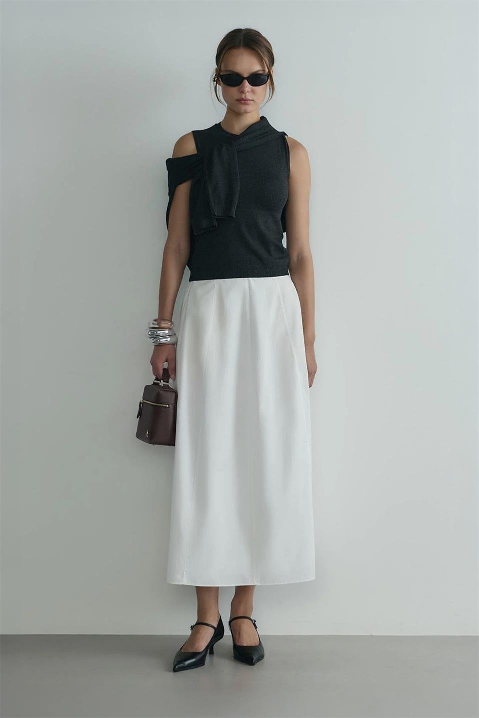 Kahverengi Sallie Bag