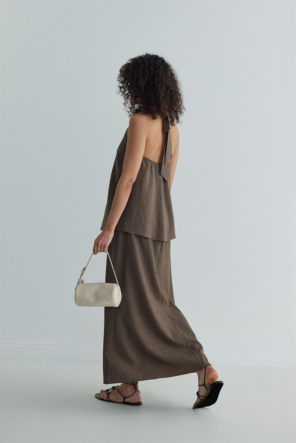 Serena Flared Midi Skirt