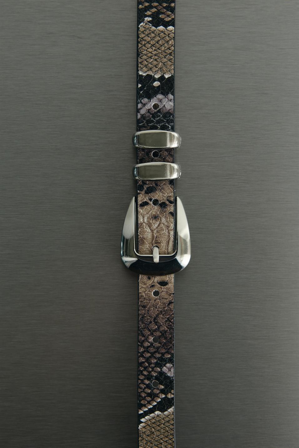 Animal Print Belt