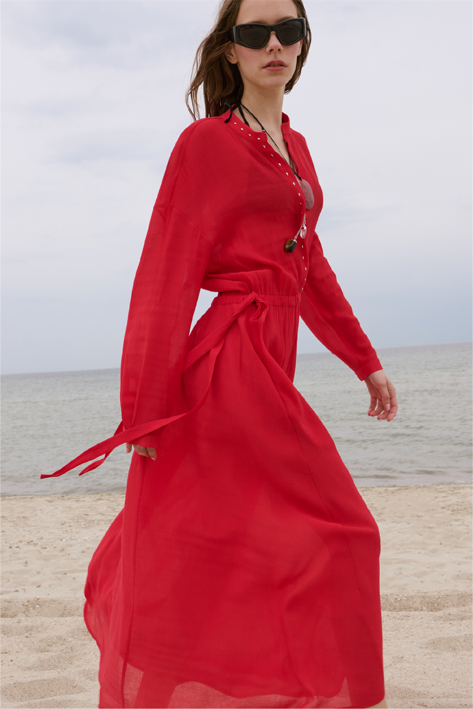 Dore Nickel Hardware Dress