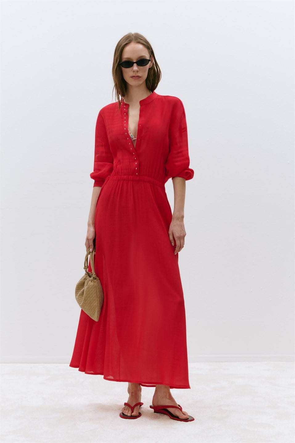 Dore Nickel Hardware Dress