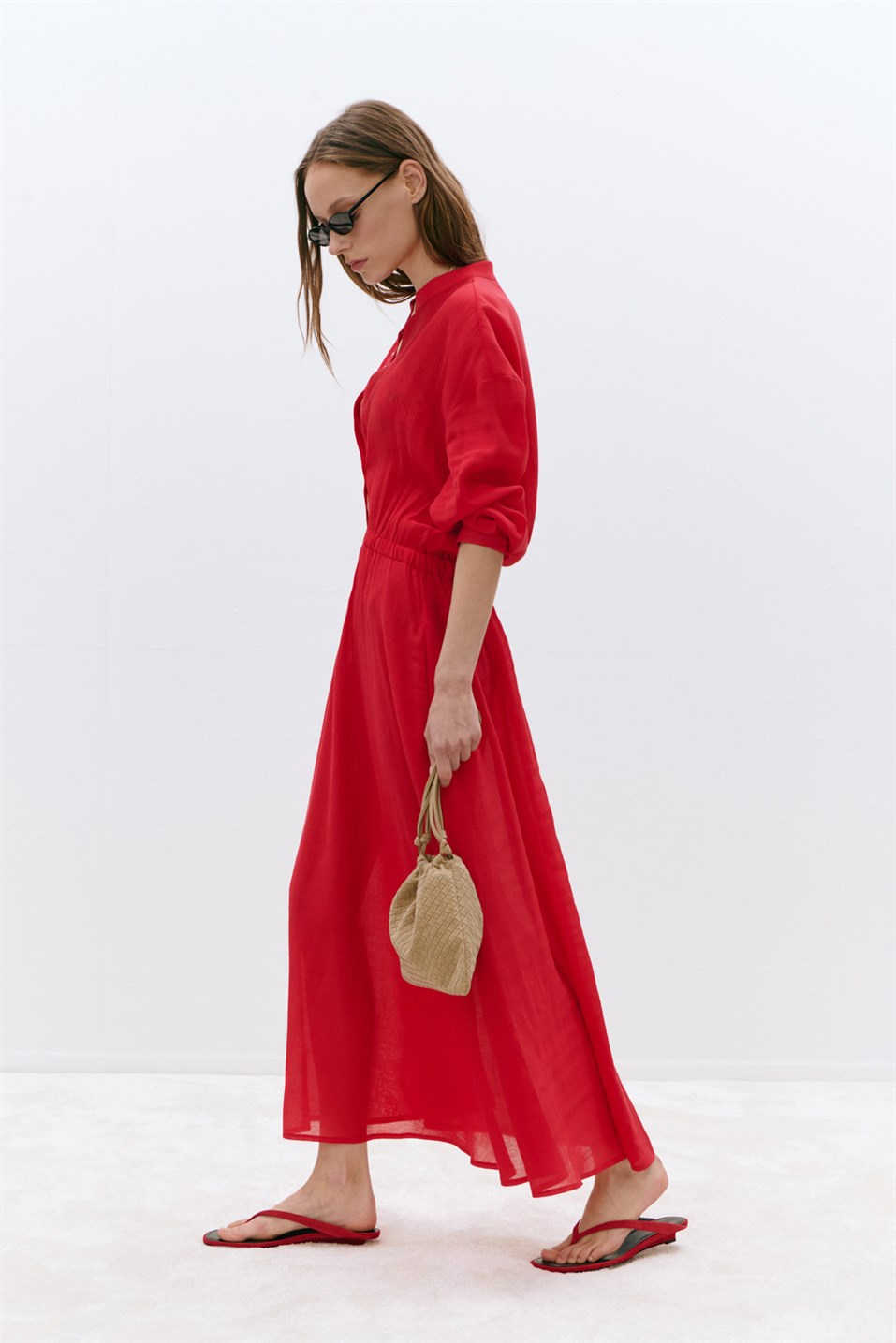 Dore Nickel Hardware Dress