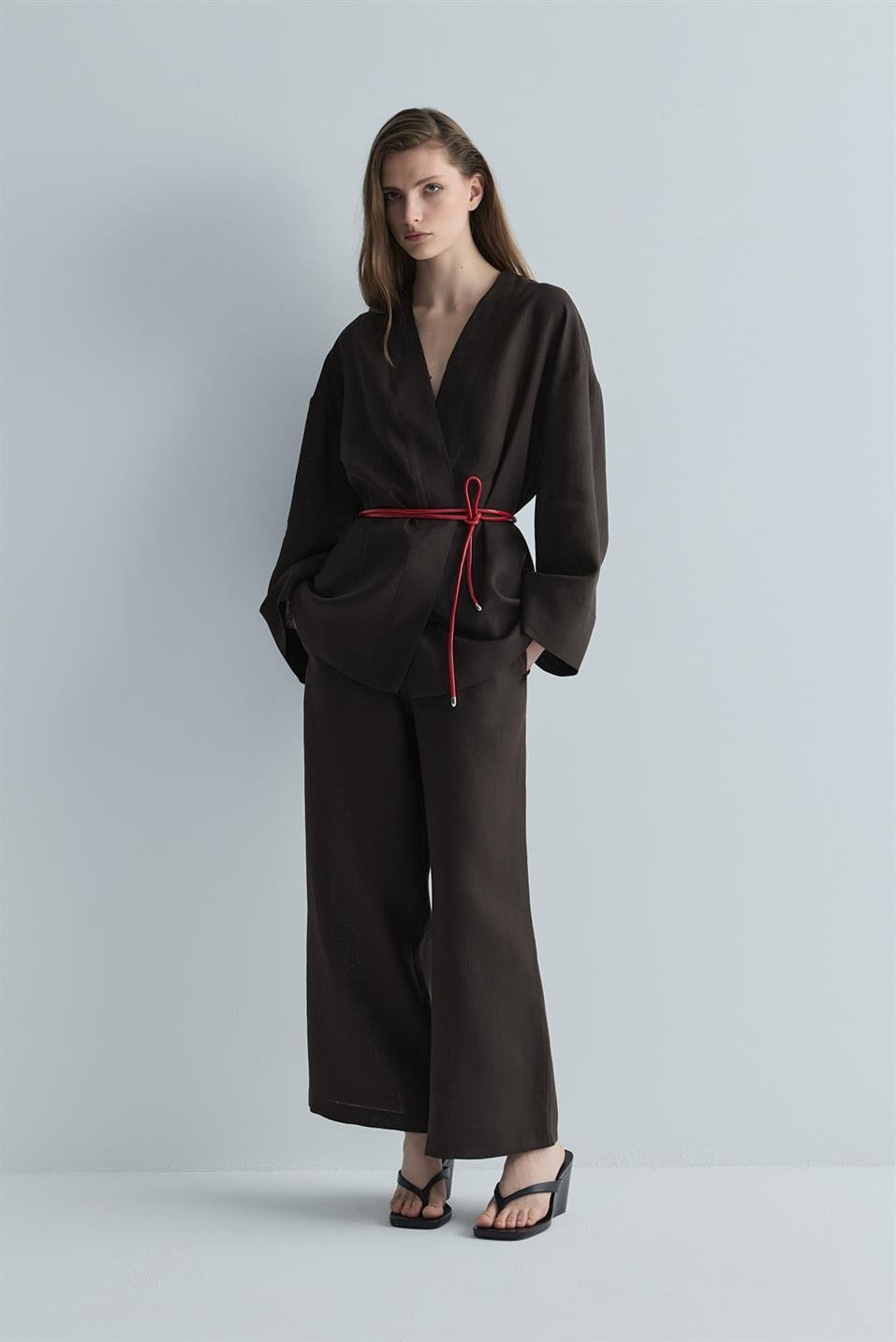 Lior Leather Cord Belt