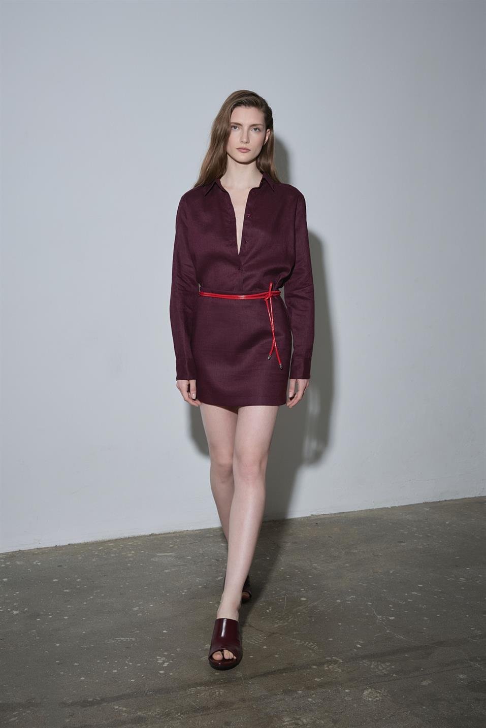 Lior Leather Cord Belt