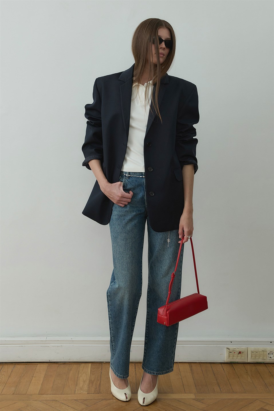 Kırmızı Mervie Baget Çanta