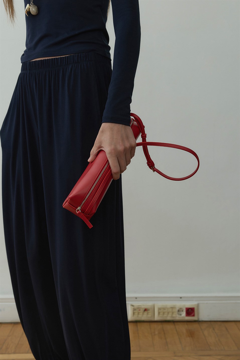 Kırmızı Mervie Baget Çanta