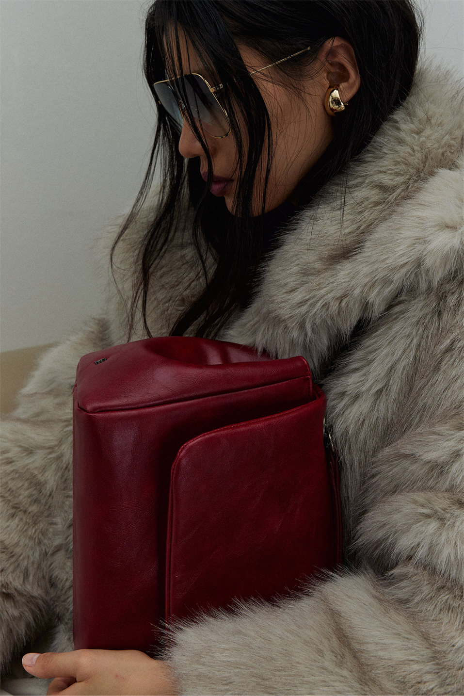 Milan Chain Leather Bag