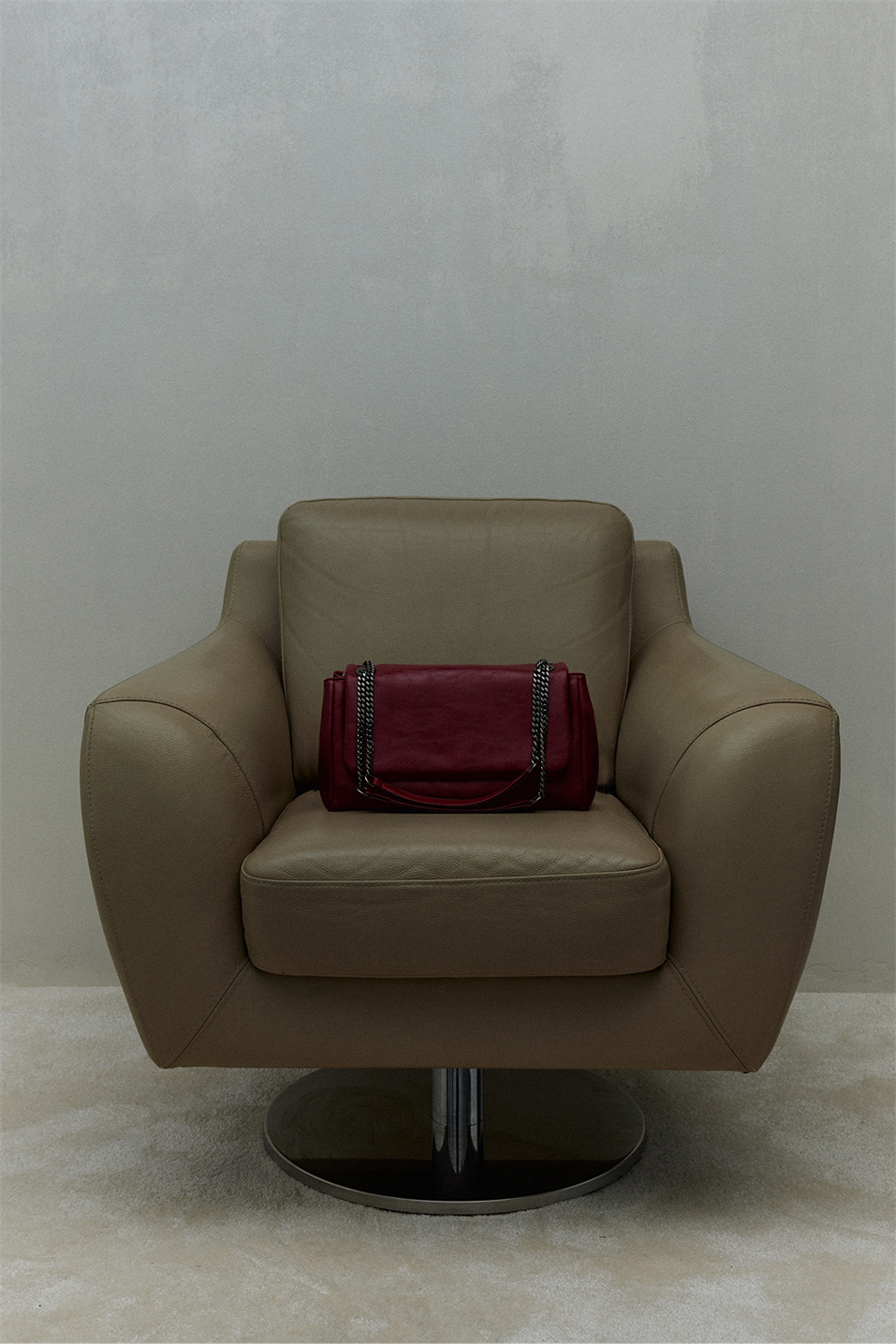 Milan Chain Leather Bag