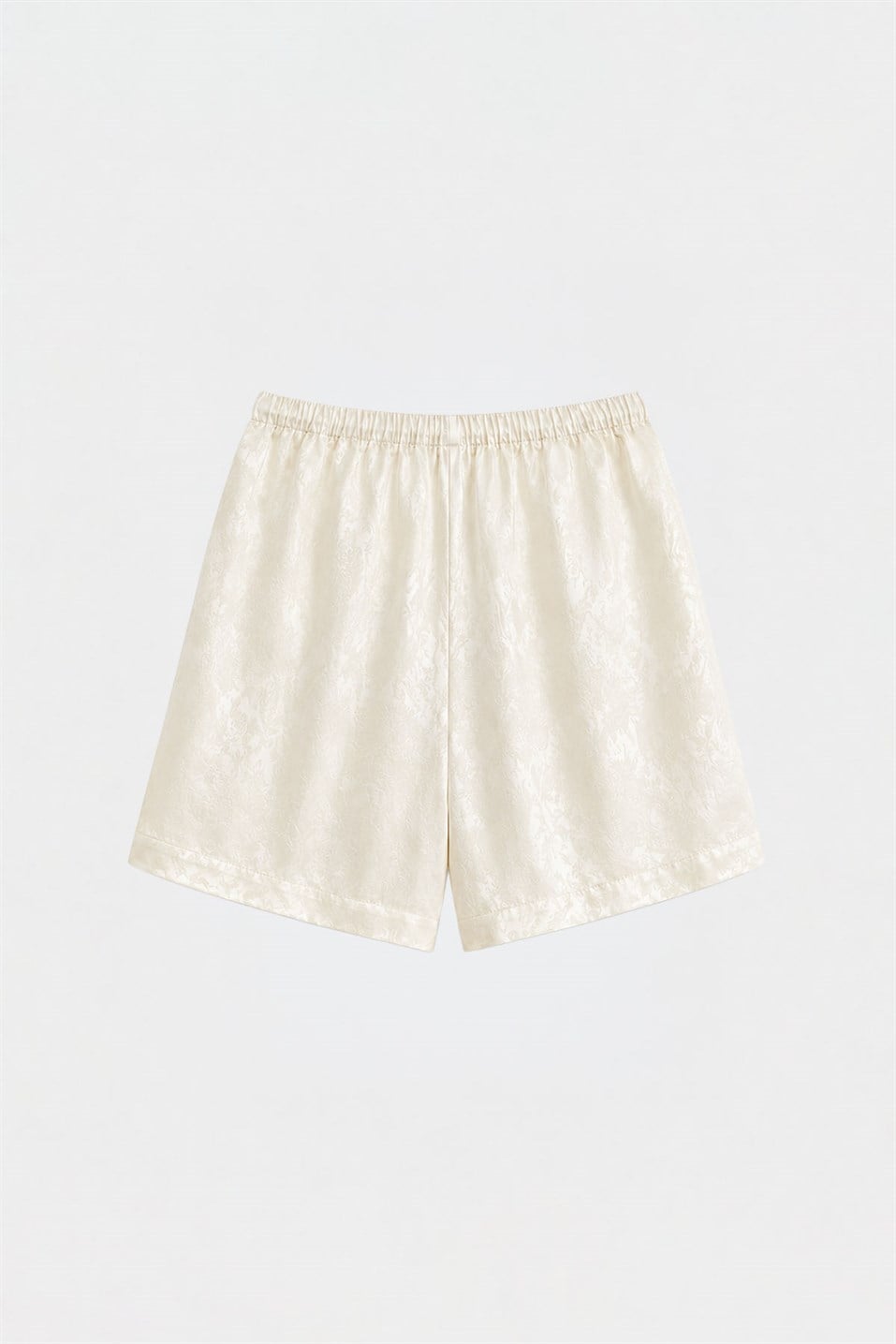 Aria Patterned Satin Shorts