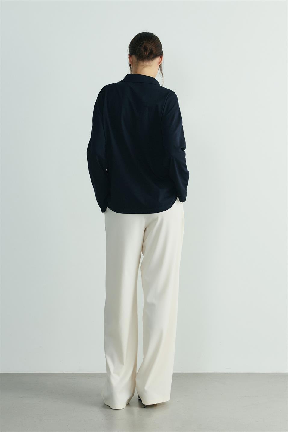 Krem Lina Pileli Pantolon