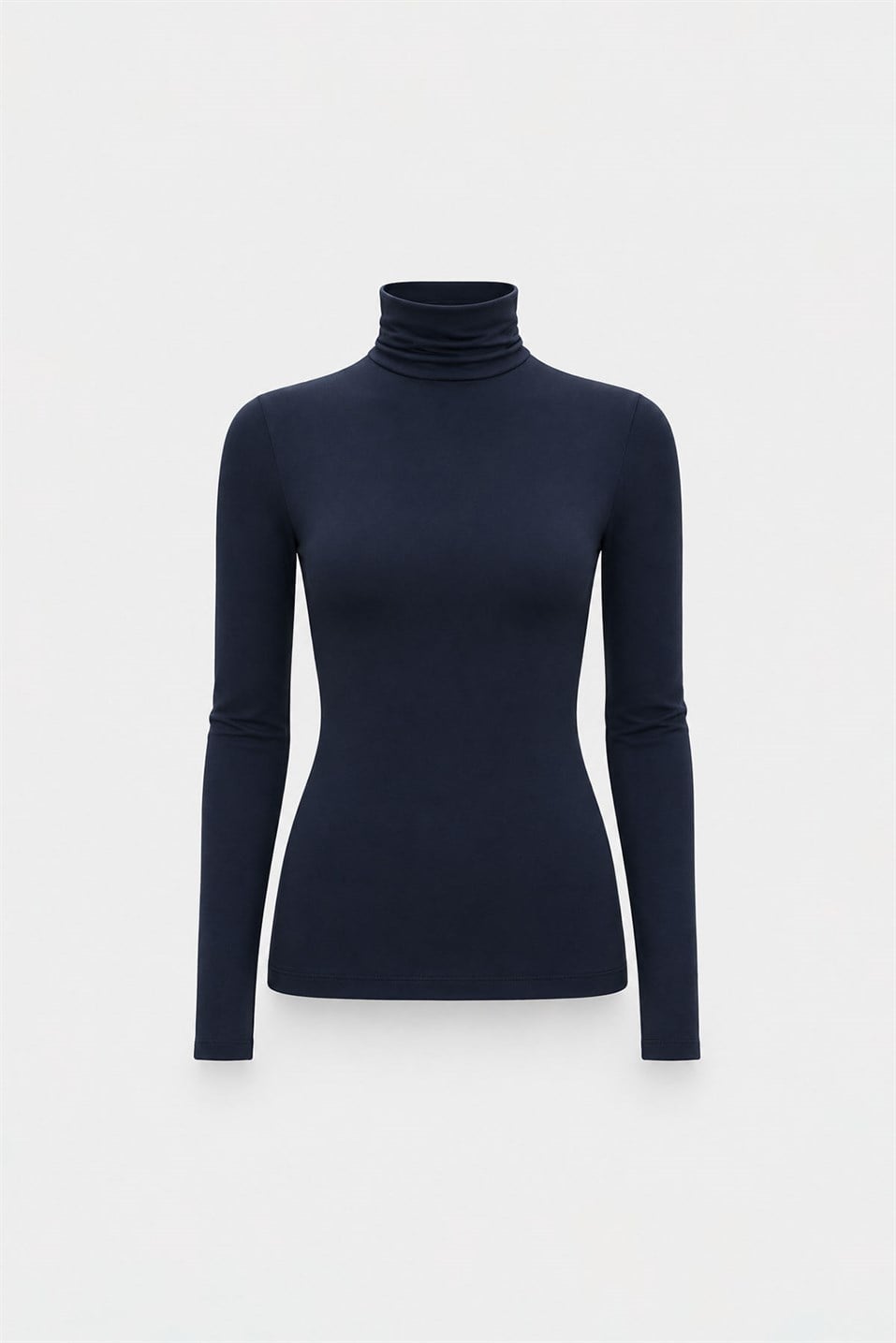 High-Neck Tencel Top