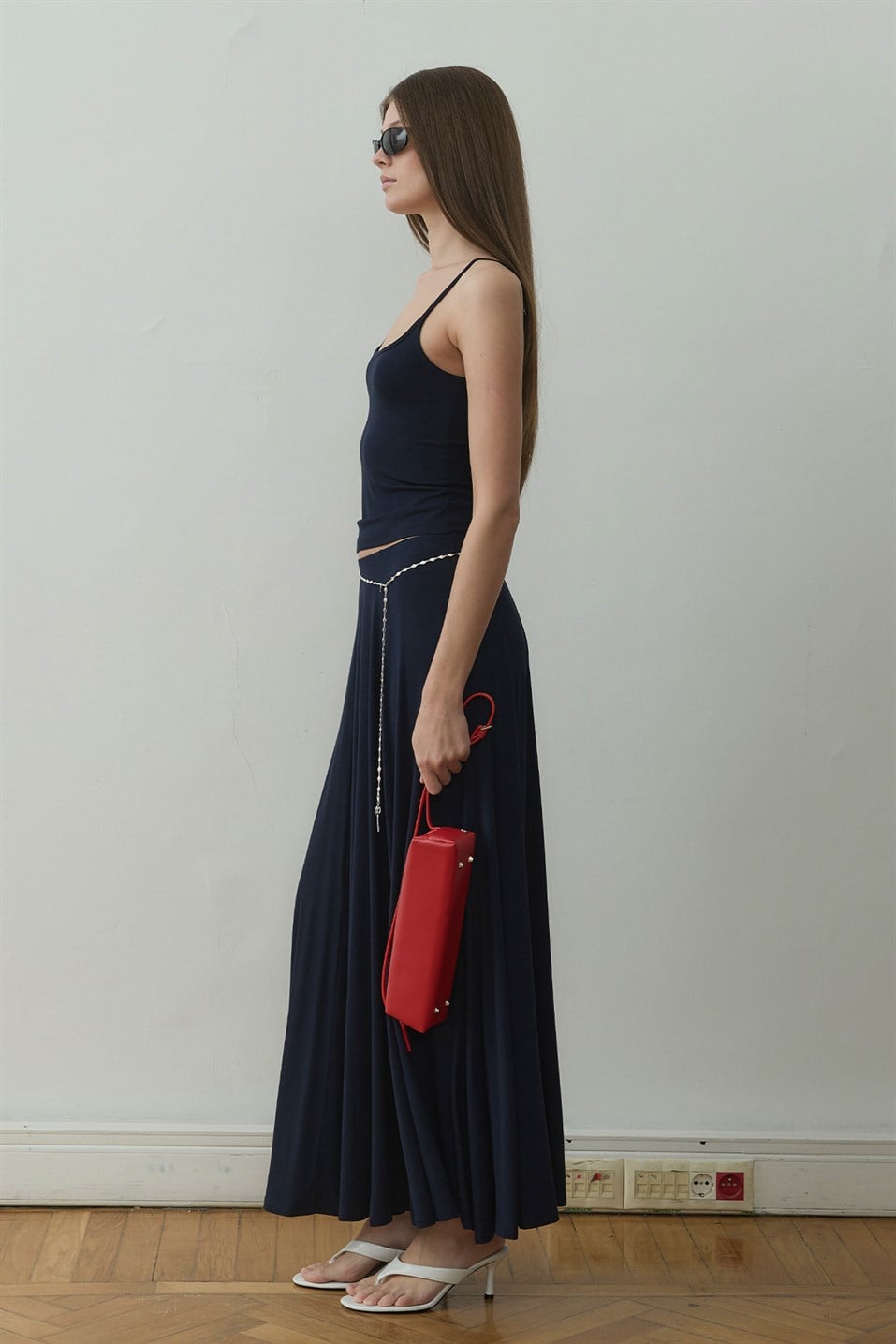 Lacivert Cosie Askılı Top