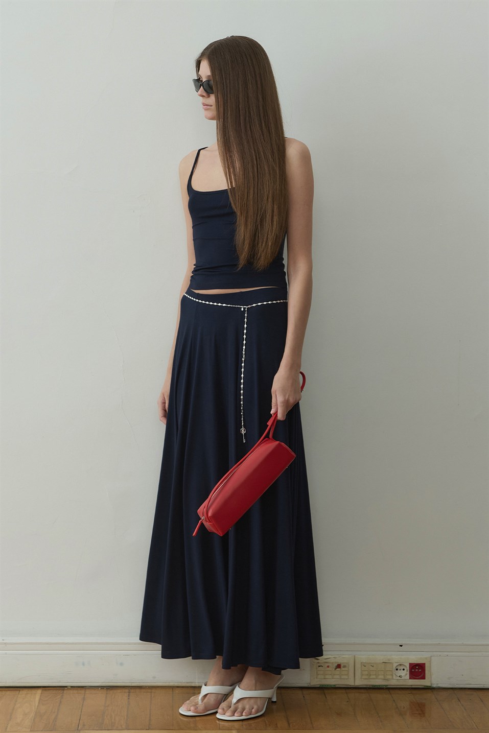 Lacivert Cosie Askılı Top