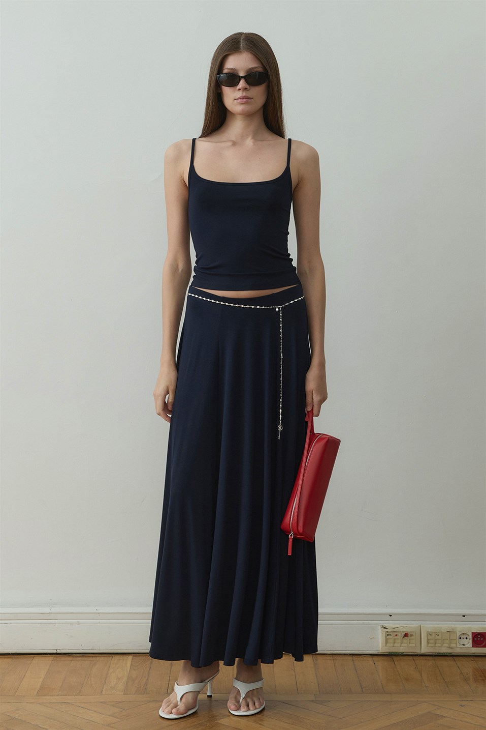 Lacivert Cosie Askılı Top