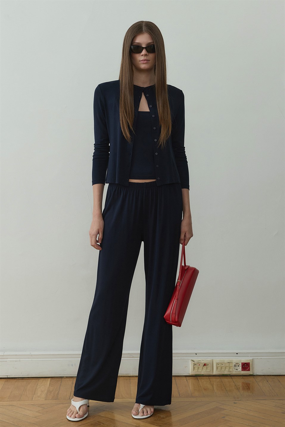 Cosie Elastic Waist Trousers