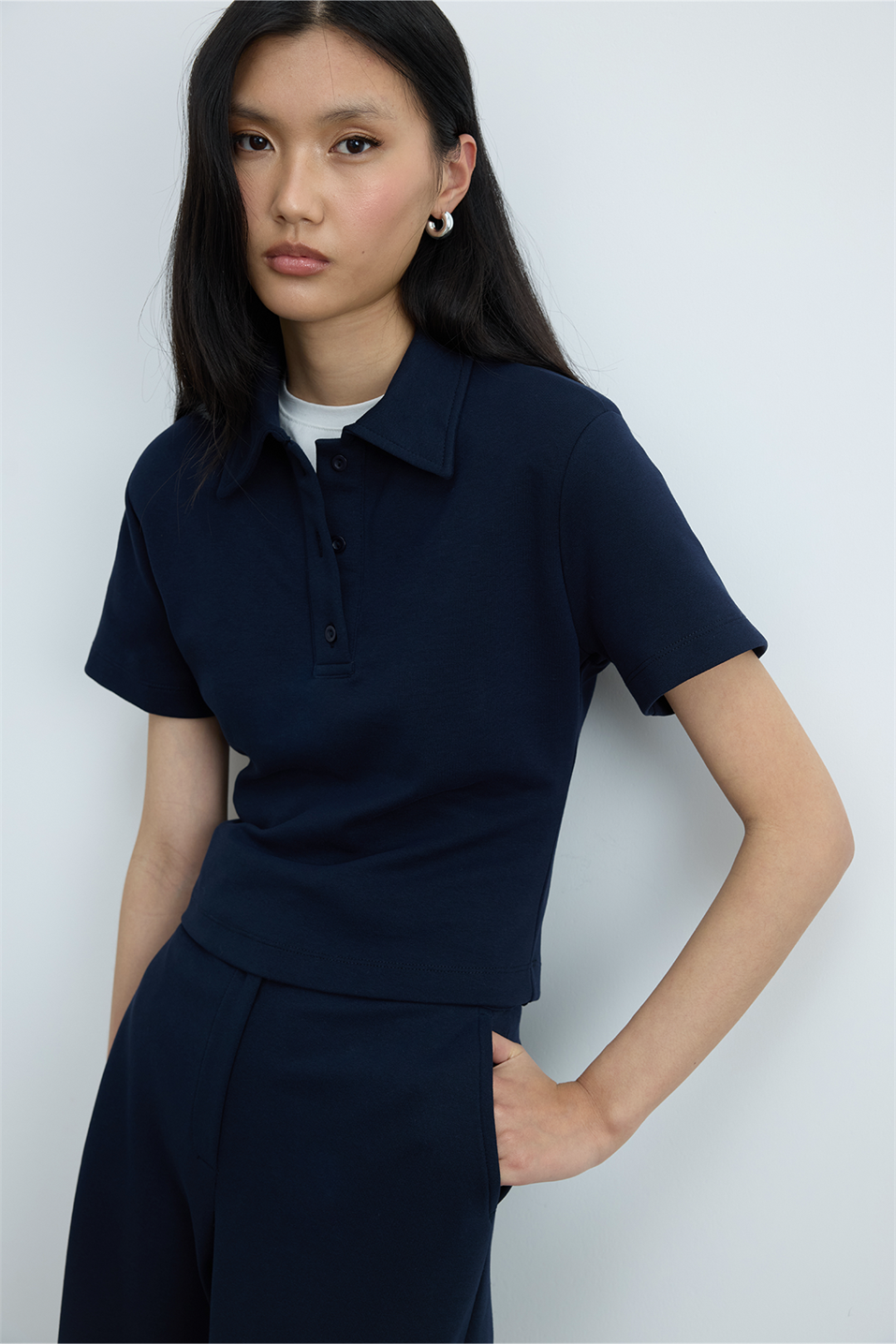 Jane Polo Collar T-Shirt