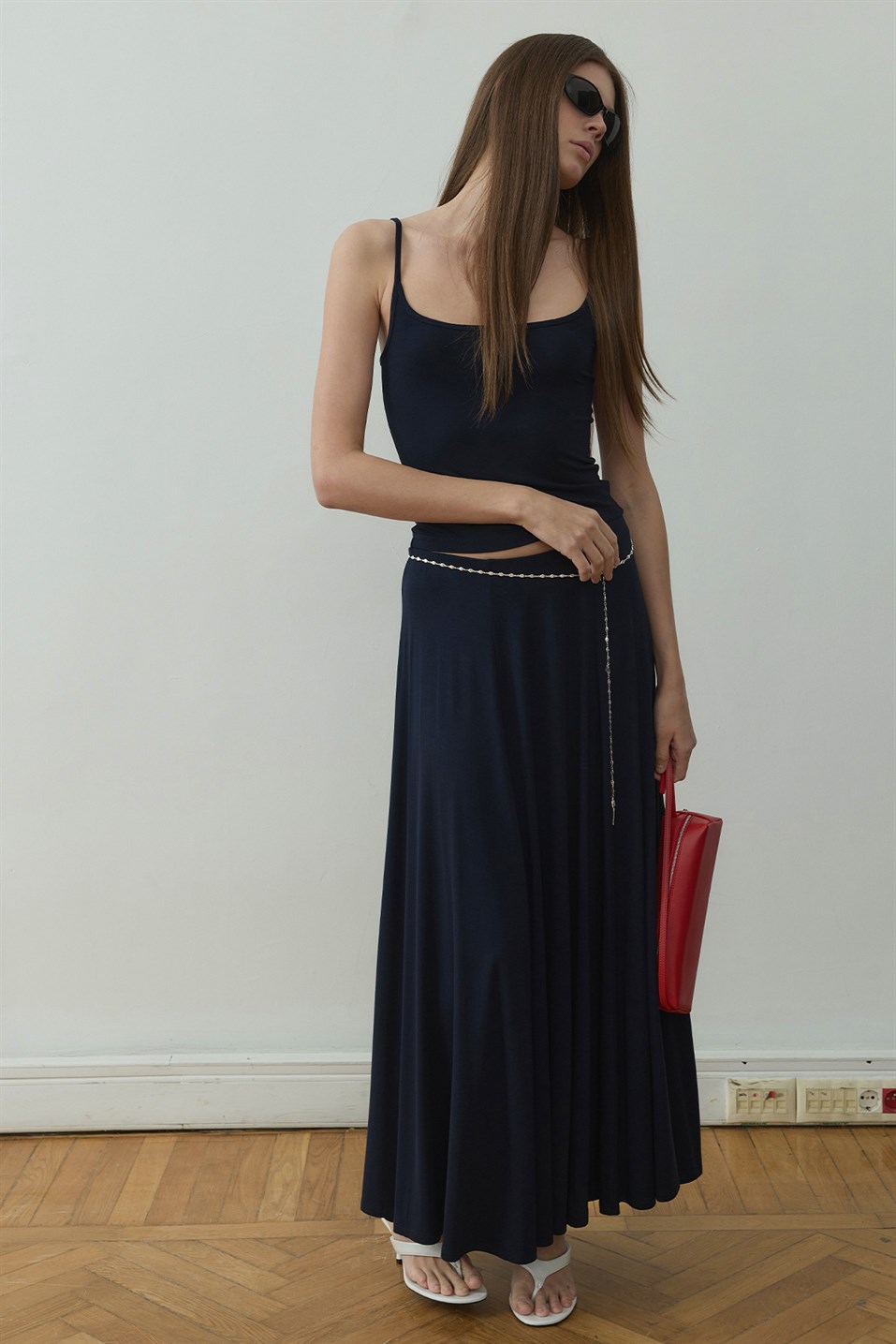 Kate Flowy Long Skirt