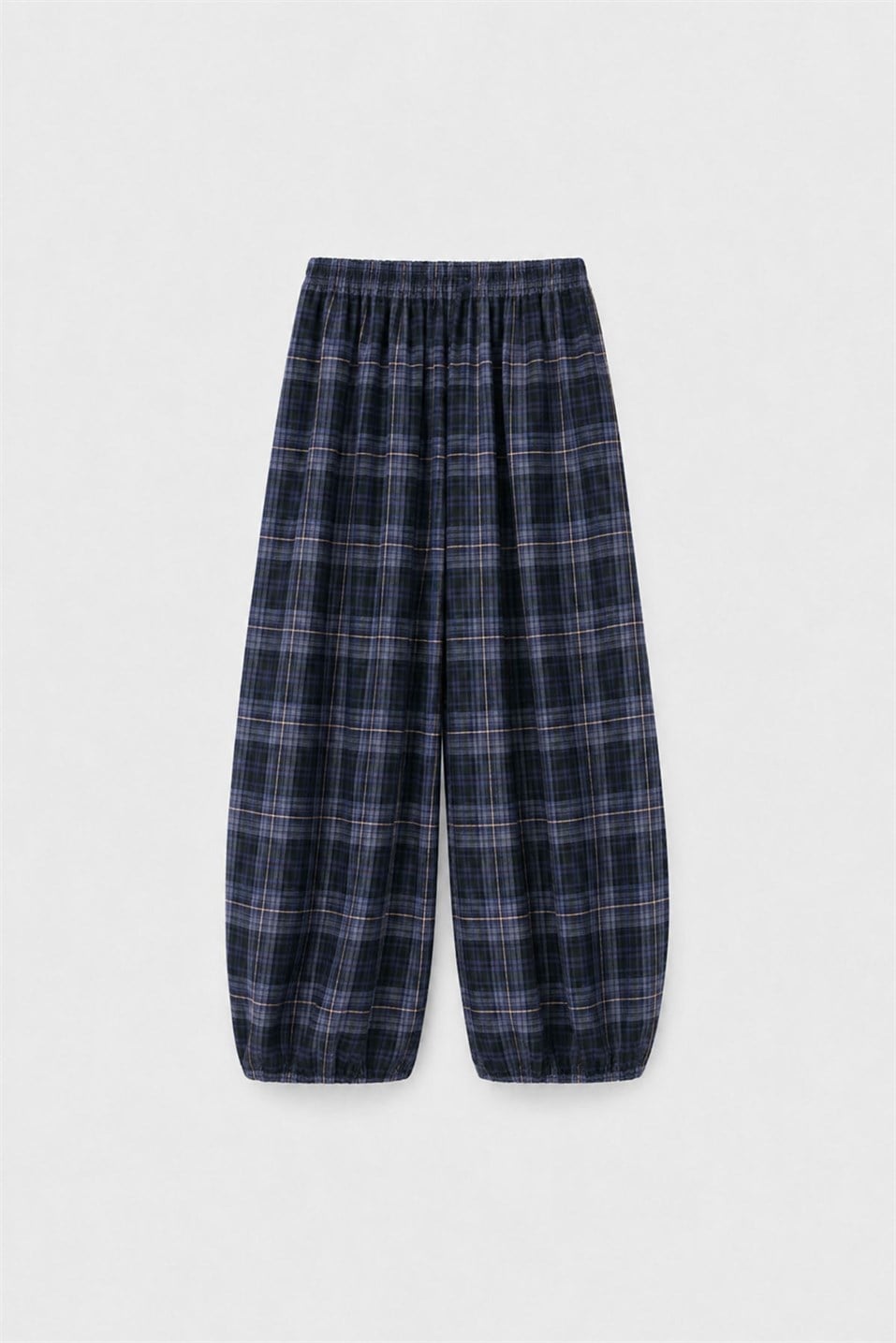 Sidney Check Balloon Trousers