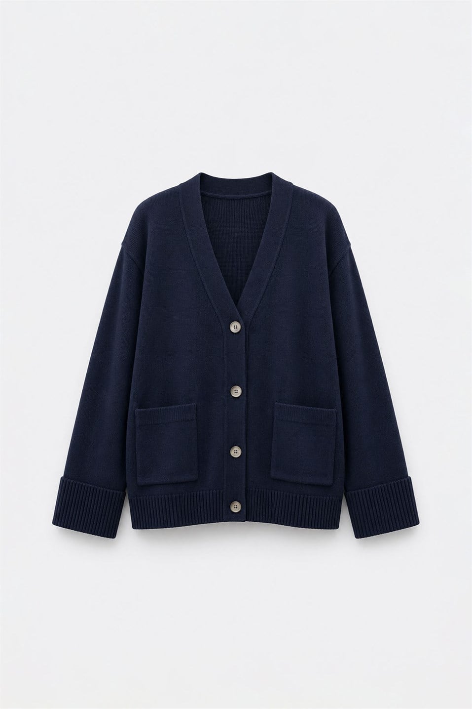 Ura Knit Cardigan With Buttons