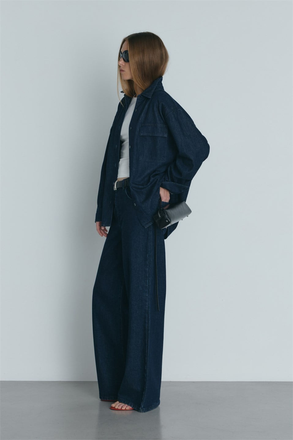 Mavi 88 Oversize Denim Gömlek