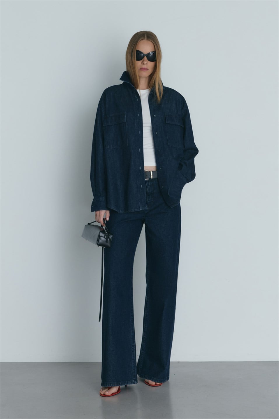 Mavi 88 Oversize Denim Gömlek
