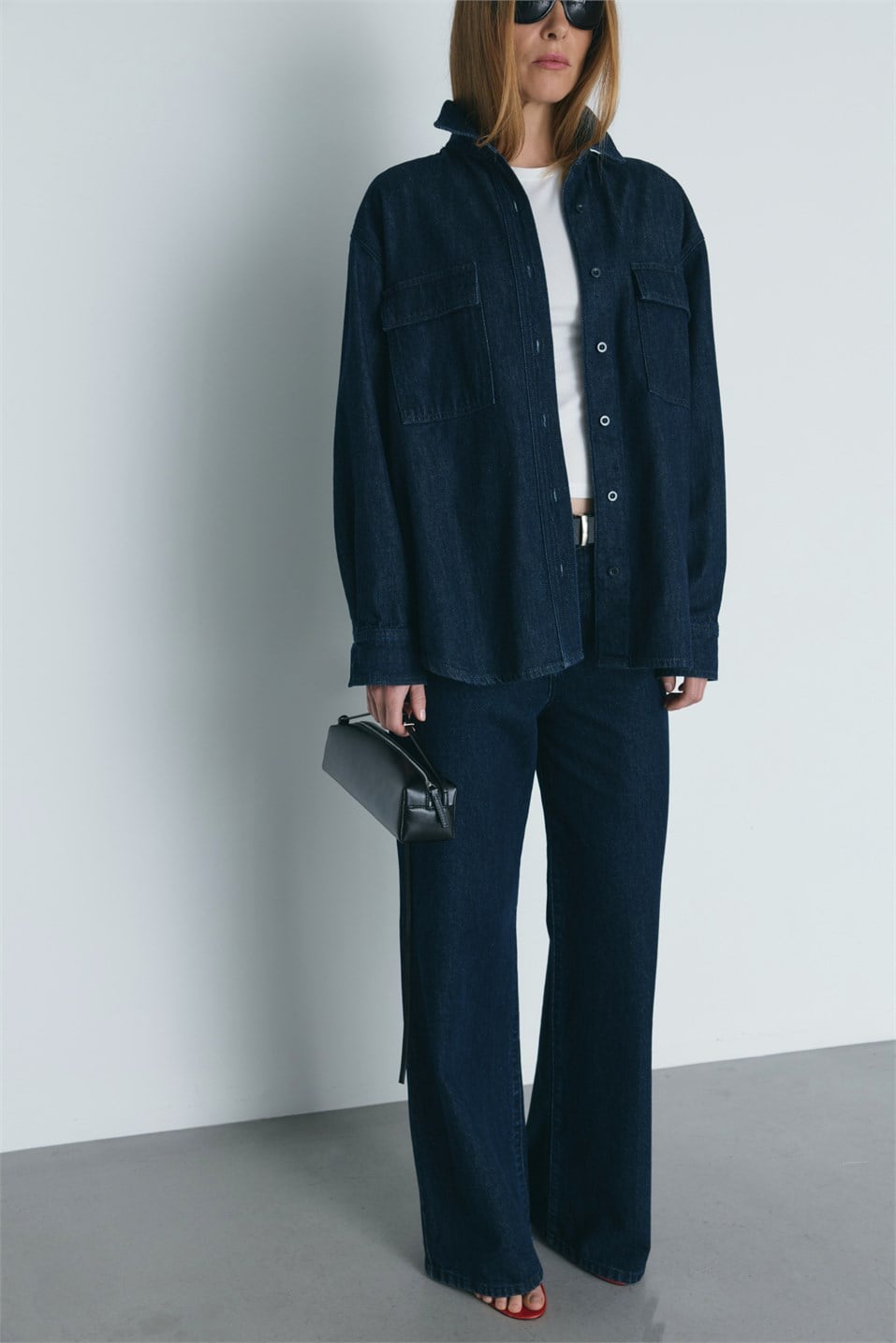 Mavi 88 Oversize Denim Gömlek