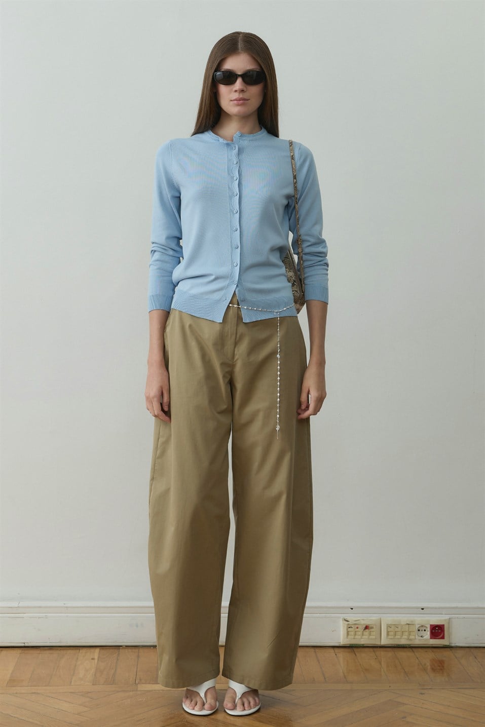 Mavi Arya Triko Hırka