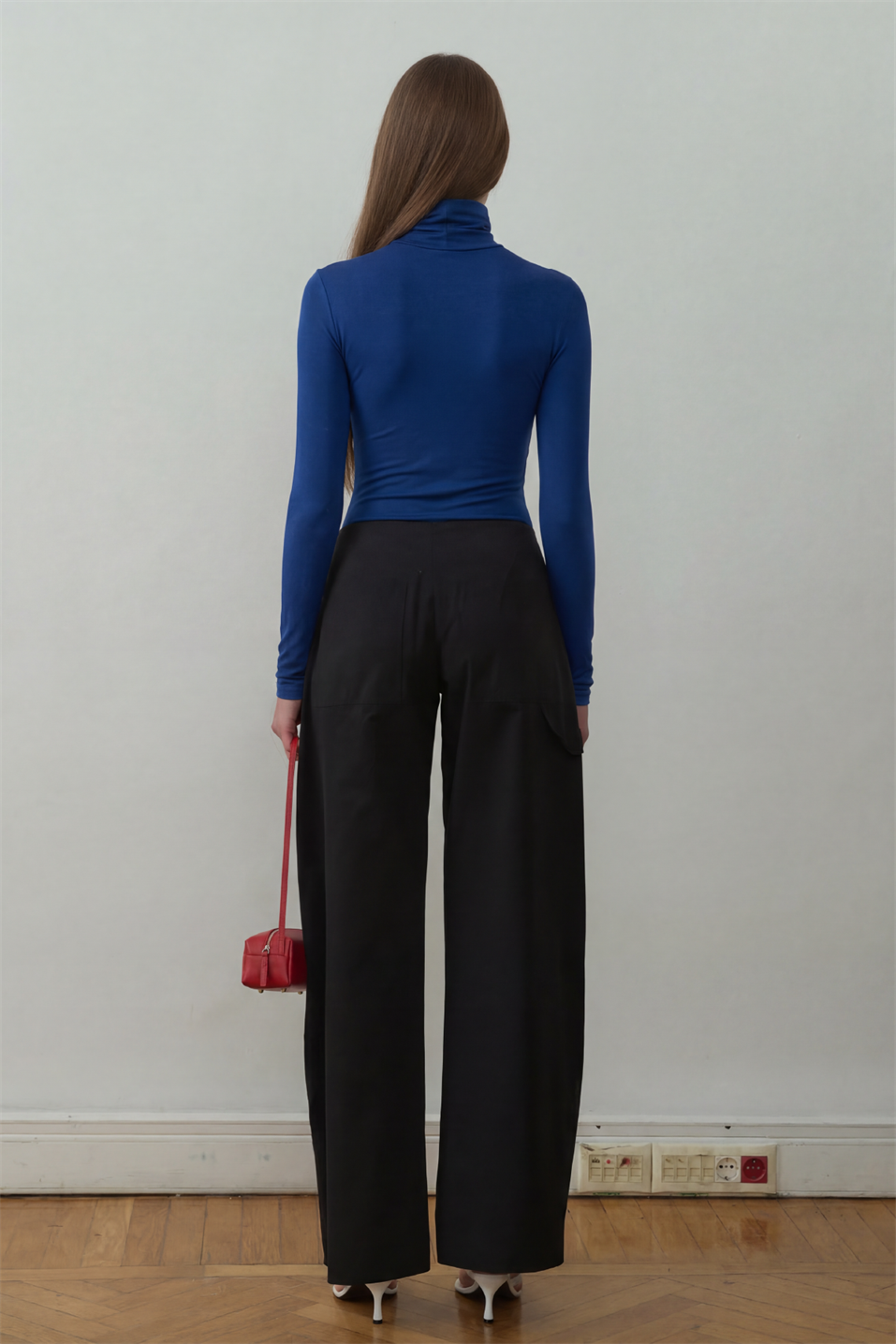 Mavi Boğazlı Tensel Body