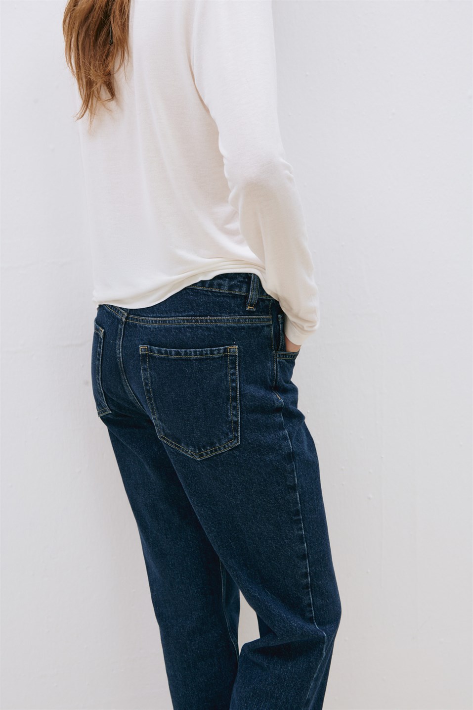 Mavi Effortless Straight Jean