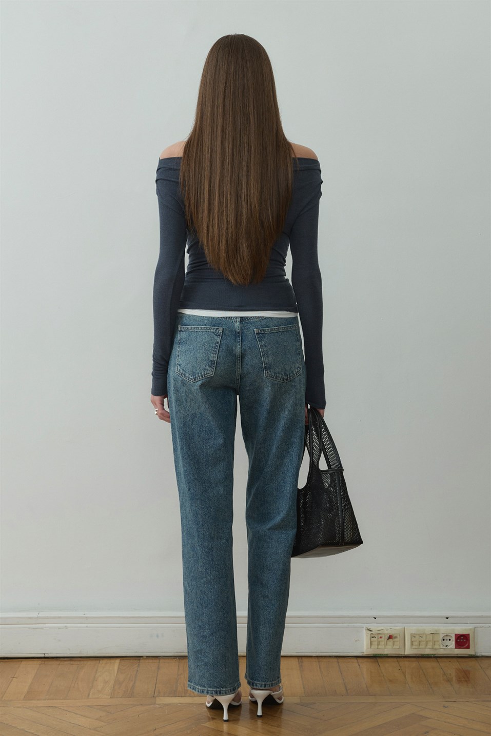 Mavi Emy İkili Bluz