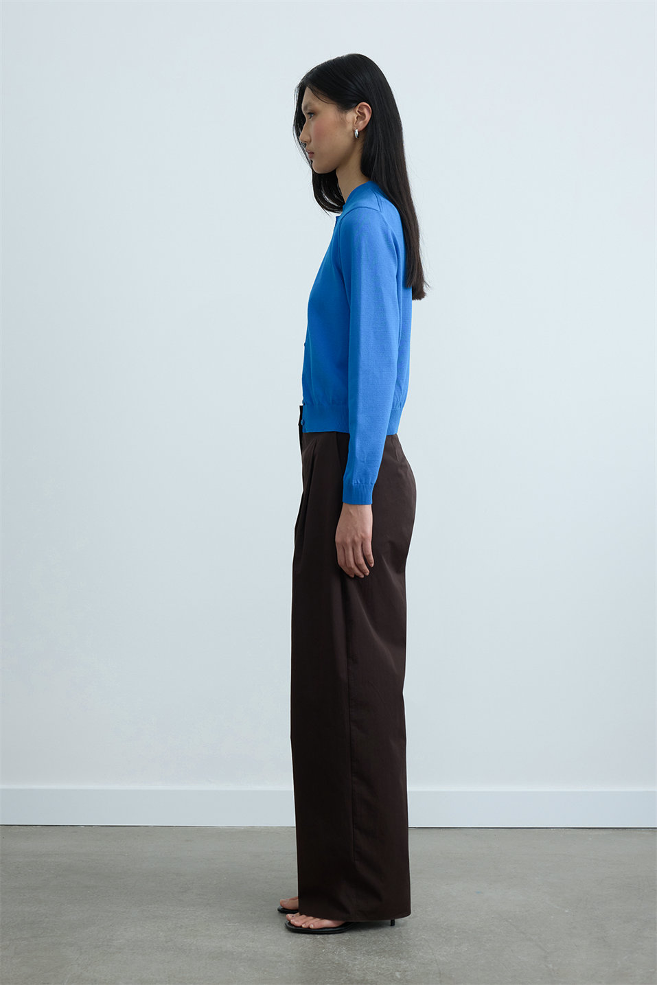 Mavi Lea Triko Hırka